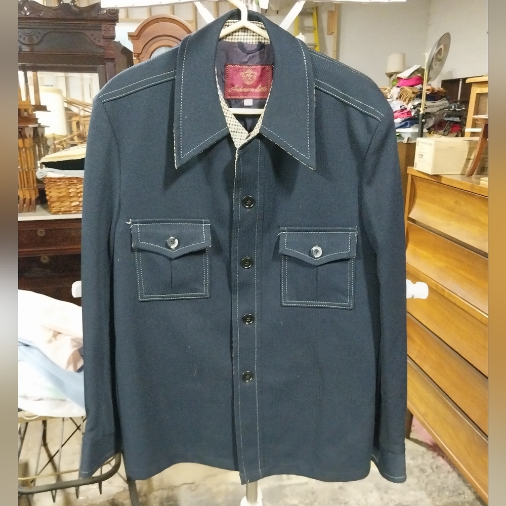 70s Anderson Little Men's Navy Jacket